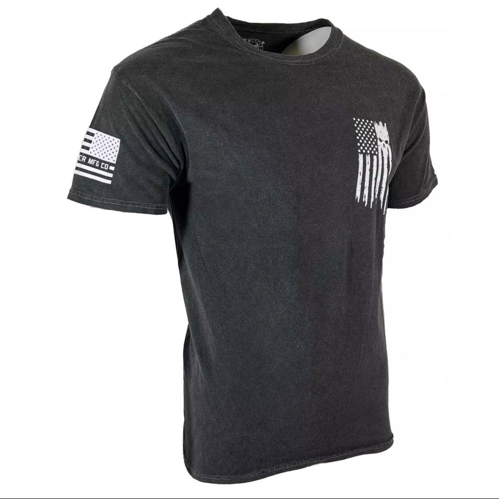Howitzer Style Men's T-Shirt PATRIOT TORN Military Grunt S M L XL 2XL 3XL 4XL - Picture 5 of 13